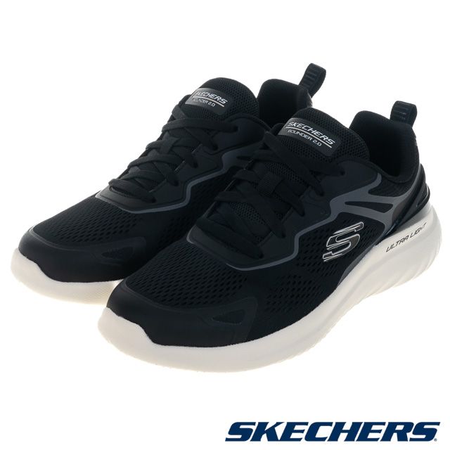 SKECHERS  男鞋 運動鞋 運動系列 BOUNDER 2.0 寬楦款 - 232674WBKGY