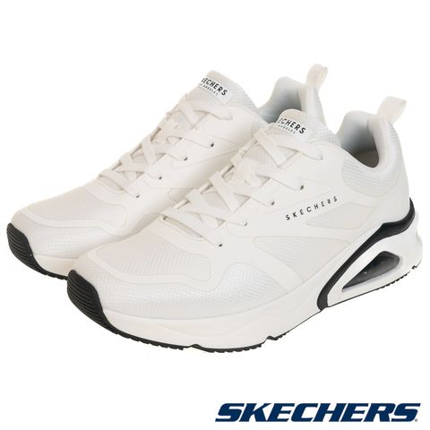 SKECHERS 男鞋 休閒鞋 休閒系列 TRES-AIR UNO - 183070WHT