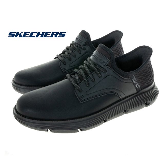 SKECHERS SKECHERS 男鞋 休閒鞋 休閒系列 瞬穿舒適科技 GARZA - 205046BBK