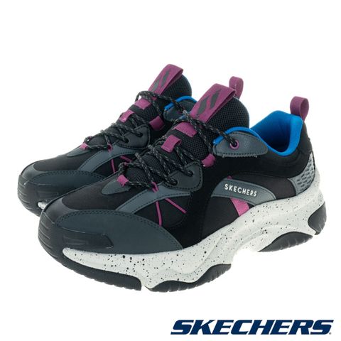 SKECHERS 男鞋 休閒鞋 休閒系列 MOONHIKER - 183186BLK