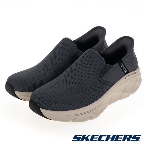 SKECHERS 斯凱奇 SKECHERS 男鞋 休閒系列 瞬穿舒適科技 DLUX WALKER 2.0 - 232463CHAR