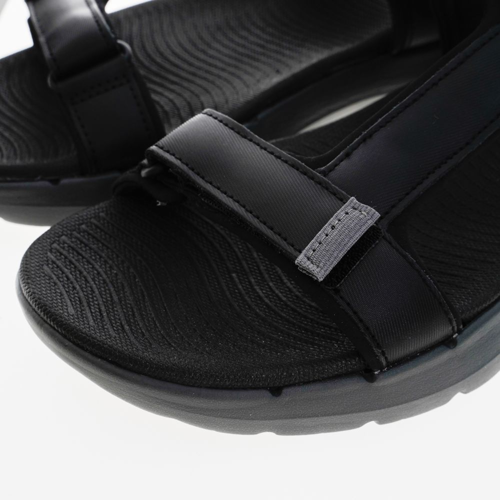 SKECHERS  男鞋 健走系列涼拖鞋 GO WALK 6 SANDAL - 229126BKGY