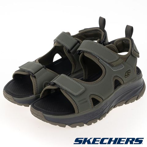 SKECHERS 男鞋 休閒系列 涼拖鞋 DLUX TREKKER SANDAL - 237580OLV