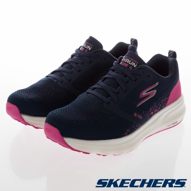 SKECHERS  女 慢跑系列 GORUN RIDE 8 寬楦款-15224WNVPK