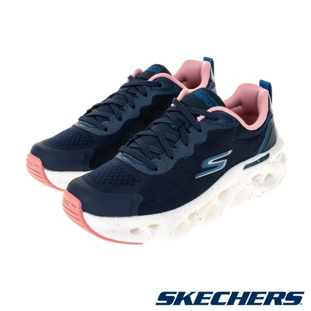 SKECHERS  女慢跑系列 GORUN SWIRL TECH - 128794NVPK