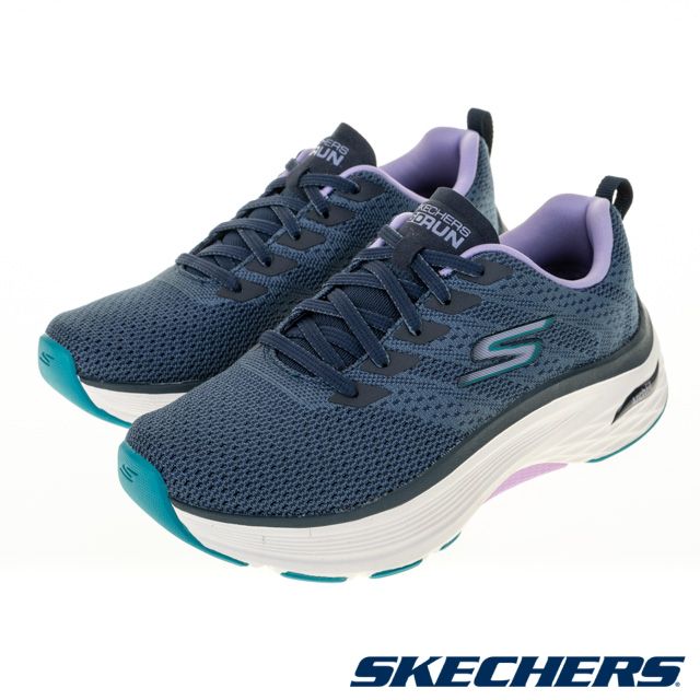 SKECHERS  慢跑鞋 女慢跑系列 GORUN MAX CUSHIONING ARCH FIT 寬楦款 - 128308WNVY