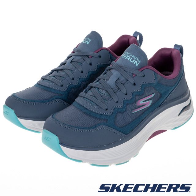 SKECHERS  慢跑鞋 女慢跑系列 GO RUN MAX CUSHIONING ARCH FIT - 128300BLU