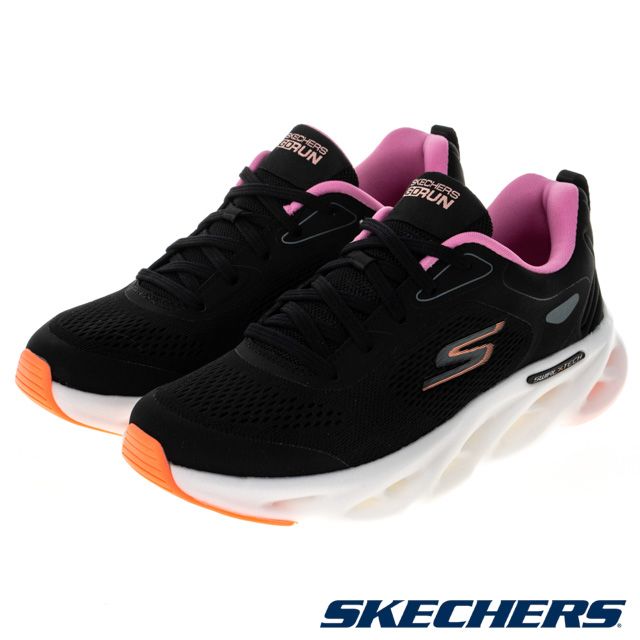 SKECHERS  女鞋 慢跑系列 GO RUN SWIRL TECH SPEED - 129496BKPK