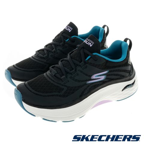 SKECHERS 女鞋 慢跑鞋 慢跑系列 GO RUN MAX CUSHIONING ARCH FIT - 128311BKBL