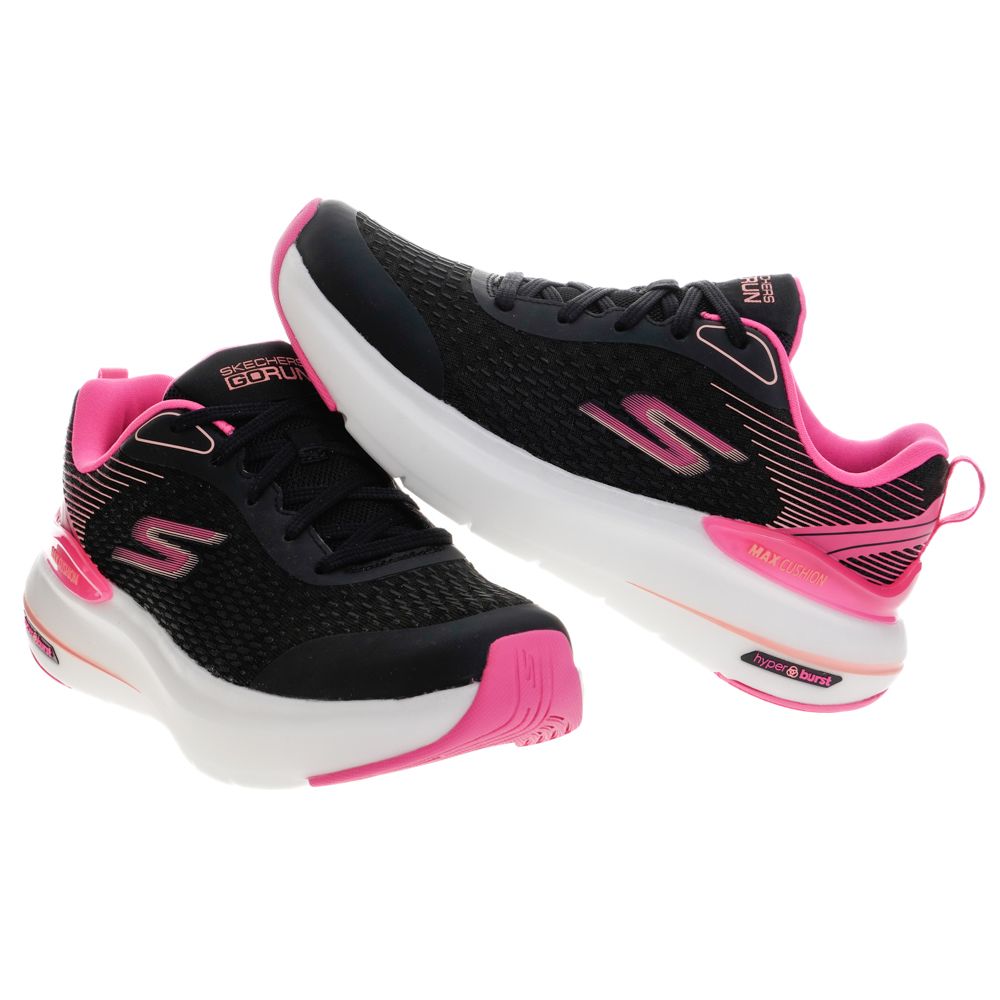 SKECHERS  女鞋 慢跑系列 GO RUN MAX CUSHIONING HYPER BURST - 129293BKHP