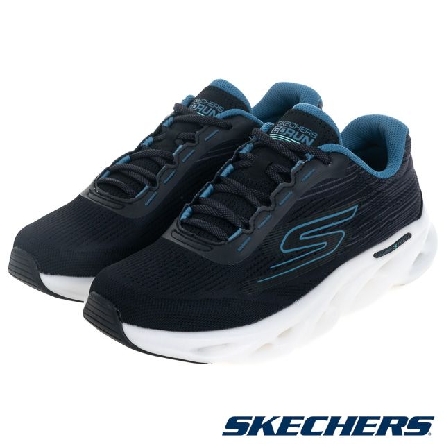 SKECHERS  女鞋 慢跑系列 GO RUN SWIRL TECH SPEED - 129501BKBL