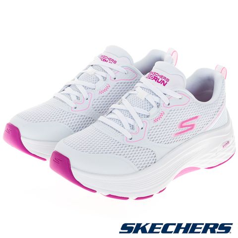 SKECHERS 女鞋 慢跑系列 GO RUN MAX CUSHIONING ARCH FIT 寬楦款 - 128928WWPK