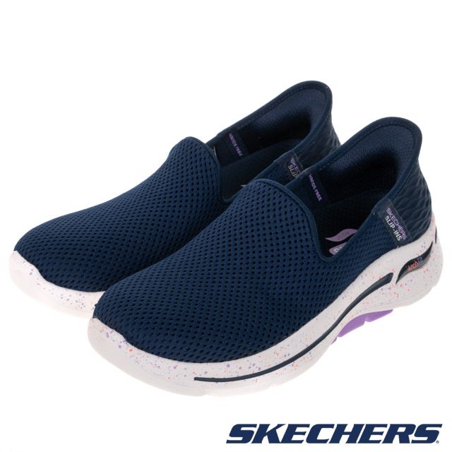 SKECHERS  健走鞋 女健走系列 瞬穿舒適科技 GO WALK ARCH FIT - 124888NVLV