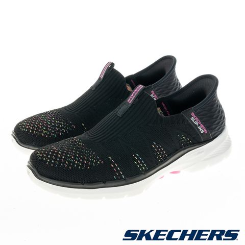 SKECHERS 女鞋 健走鞋 健走系列 瞬穿舒適科技 GO WALK 6 - 124566BKMT