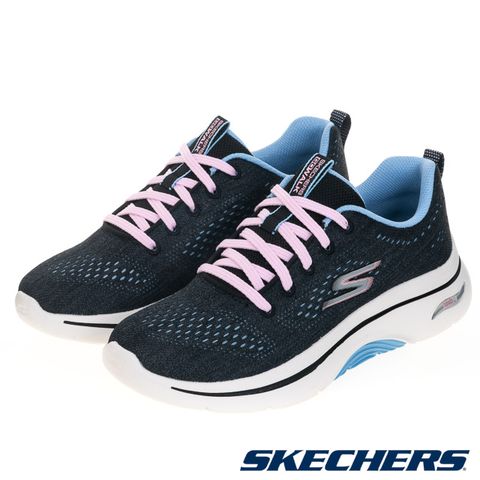 SKECHERS 女鞋 健走鞋 健走系列 GO WALK ARCH FIT 2.0 - 125311BKBL