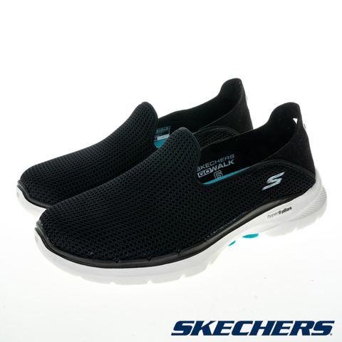 SKECHERS 女鞋 健走鞋 健走系列 GO WALK 6 - 124553BKAQ