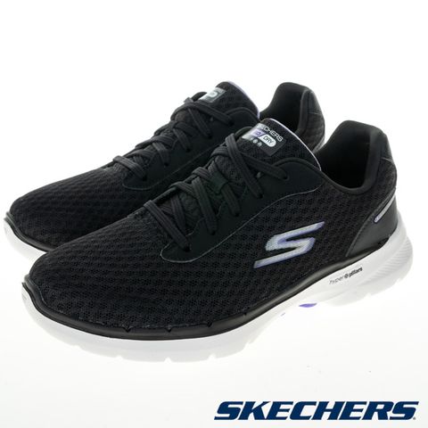 SKECHERS 斯凱奇 女鞋 健走鞋 健走系列 GO WALK 6 - 124549BKLV