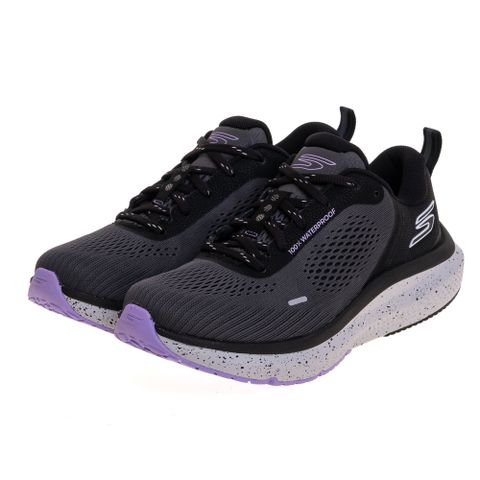 SKECHERS 女鞋 慢跑系列 GO RUN PURE 4_WATER PROOF - 172097BKPR