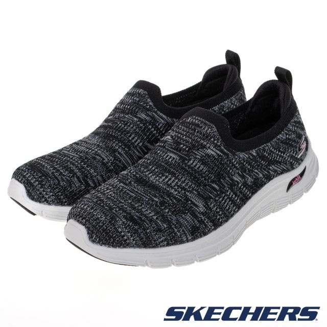 SKECHERS 斯凱奇  休閒鞋 女休閒系列 ARCH FIT VISTA 寬楦款 - 104371WBKPK