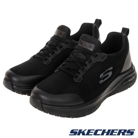 SKECHERS 女鞋 工作鞋系列 ARCH FIT SR 寬楦款 - 108023WBLK