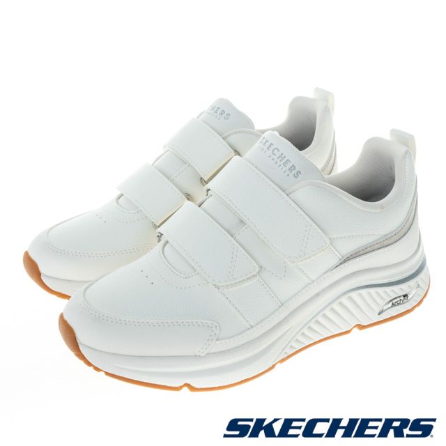 SKECHERS  女鞋 休閒系列 ARCH FIT S-MILES - 155571WHT