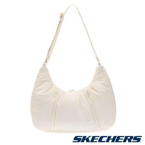 SKECHERS 側背包_豆腐白 - P325U023-0211