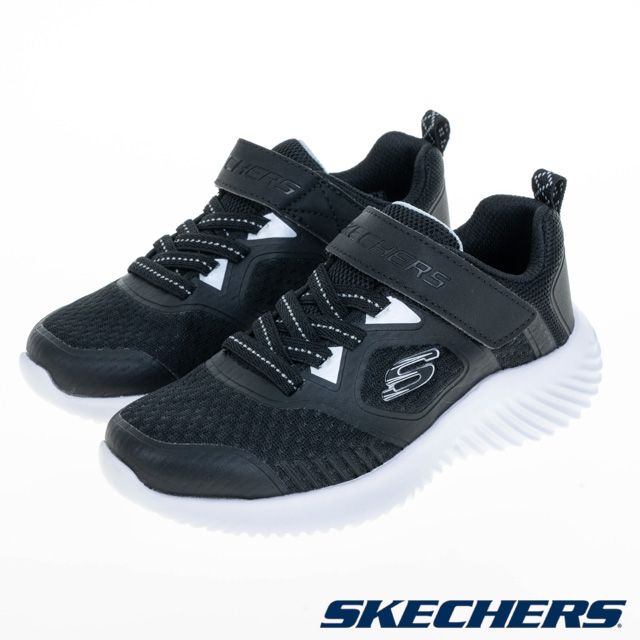 SKECHERS  男童系列 BOUNDER - 403736LBKSL