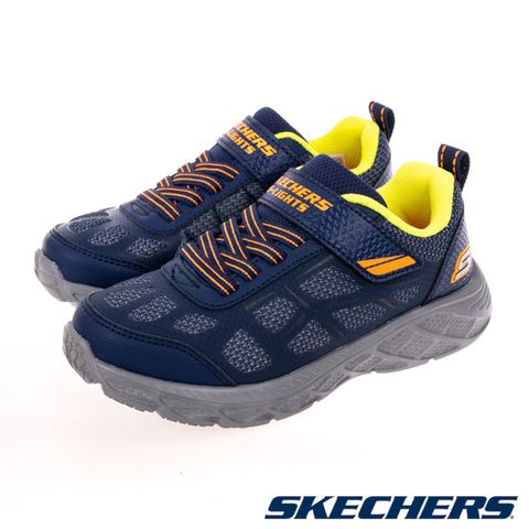 SKECHERS 男童系列 燈鞋 DYNAMIC-FLASH - 401529LNVOR