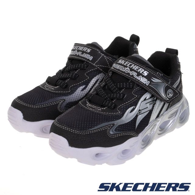 SKECHERS  男童系列 燈鞋 THERMO-FLASH - 400103LBKSL