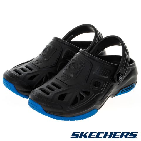 SKECHERS 童鞋 男童系列 涼拖鞋 NAVIGATOR - 406670LBKBL