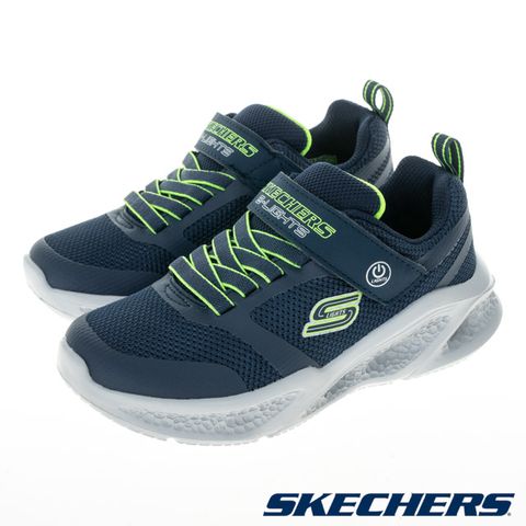 SKECHERS 童鞋 男童系列 燈鞋 SKECHERS METEOR-LIGHTS - 401675LNVLM