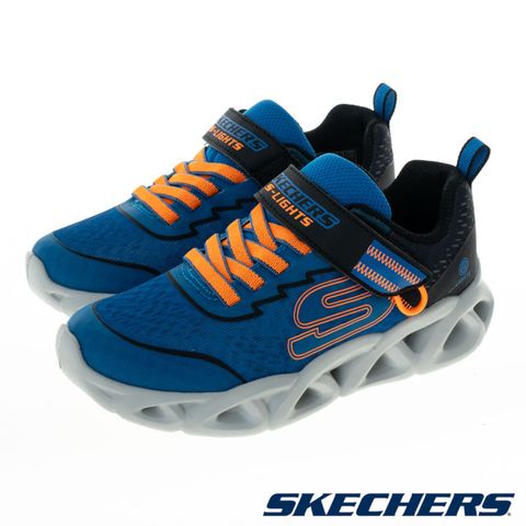 SKECHERS 童鞋 男童系列 燈鞋 TWISTY BRIGHTS 2.0 - 401625LBLBK