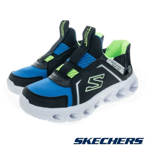 SKECHERS 童鞋 男童系列 燈鞋 瞬穿舒適科技 HYPNO-FLASH 2.0 - 403830LBBLM