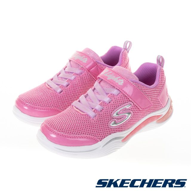 SKECHERS  女童系列燈鞋 POWER PETALS - 996472LPKMT