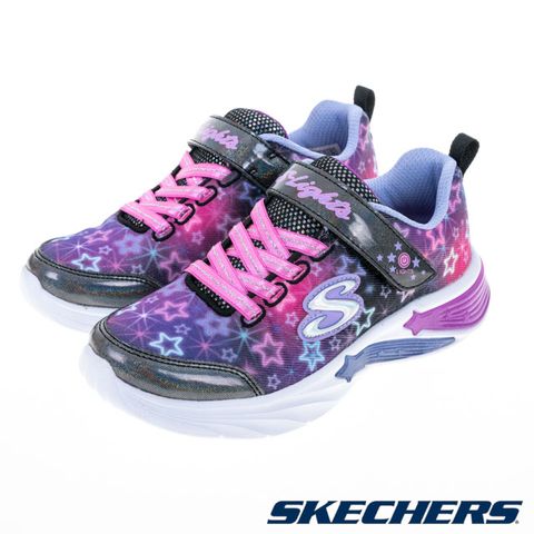 SKECHERS 女童系列燈鞋 STAR SPARKS - 302324LBKMT