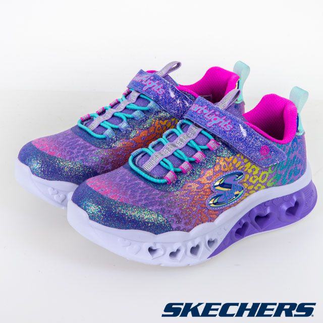 SKECHERS  女童系列 燈鞋 FLUTTER HEART LIGHTS - 302314LLVMT