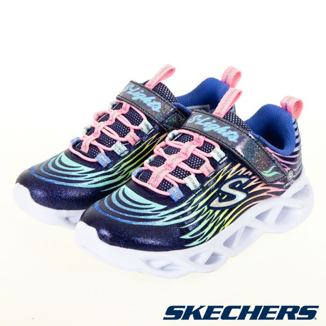 SKECHERS  女童系列燈鞋 TWISTY BRIGHTS - 302321LNVMT