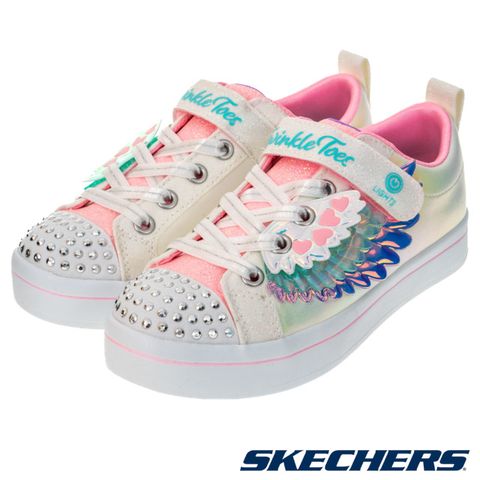 SKECHERS 童鞋 女童系列 燈鞋 TWI-LITES 2.0 - 314454LWMLT