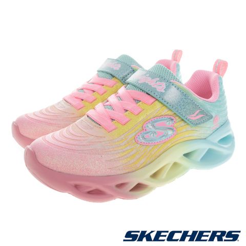 SKECHERS 女童系列 燈鞋 TWISTY BRIGHTS - 303711LLPMT