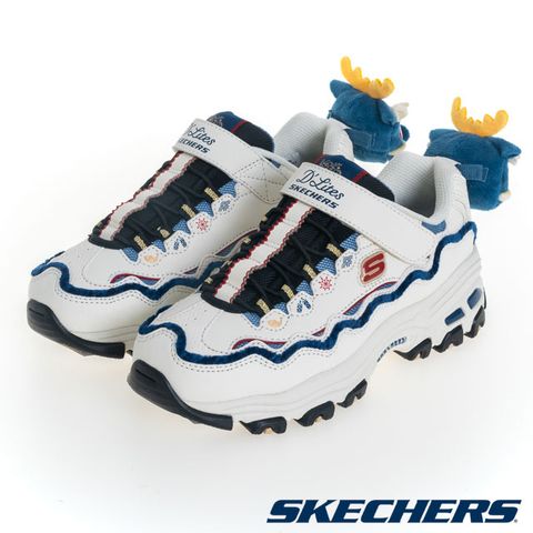 SKECHERS 童鞋 兒童系列 D’LITES - 2024 CNY 龍年限定款 - 319513LOWBL