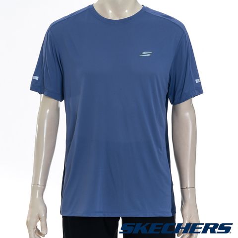 SKECHERS 男短袖衣 - P224M003-02DA