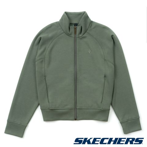 SKECHERS 女拉鍊外套 - JA278TPOL