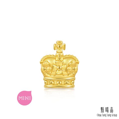 Chow Sang Sang Group 點睛品 Charme Mini 皇室皇冠 黃金串珠