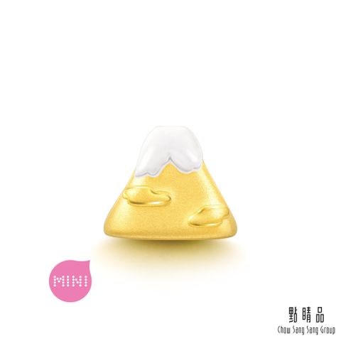 Chow Sang Sang Group 點睛品 足金 Charme Mini 富士山 黃金串珠