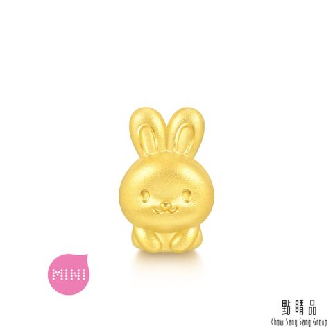 Chow Sang Sang Group 點睛品 Charme Mini 十二生肖-兔 黃金串珠