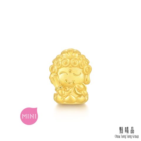 Chow Sang Sang Group 點睛品 Charme Mini 不動尊菩薩 黃金串珠