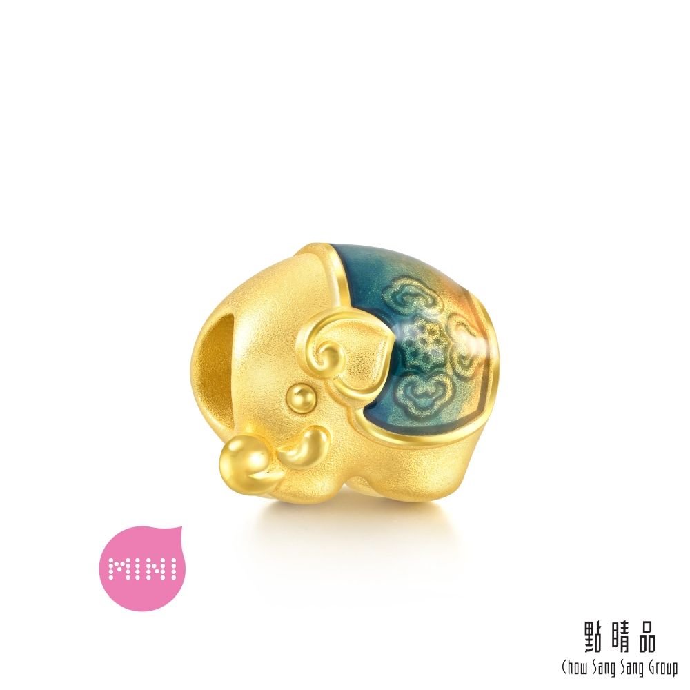 Chow Sang Sang Group 點睛品  Charme Mini 可愛吉象 黃金串珠