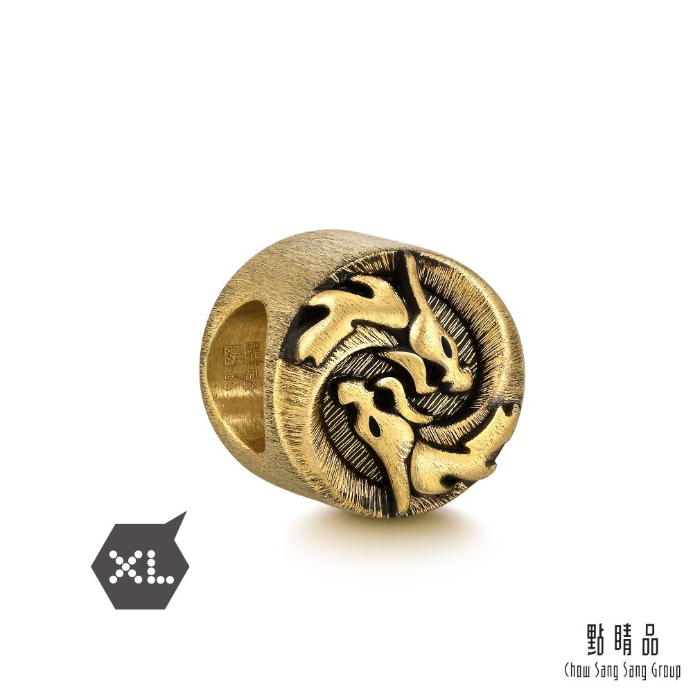 Chow Sang Sang Group 點睛品  Charme XL 傳奇雙龍 黃金串珠