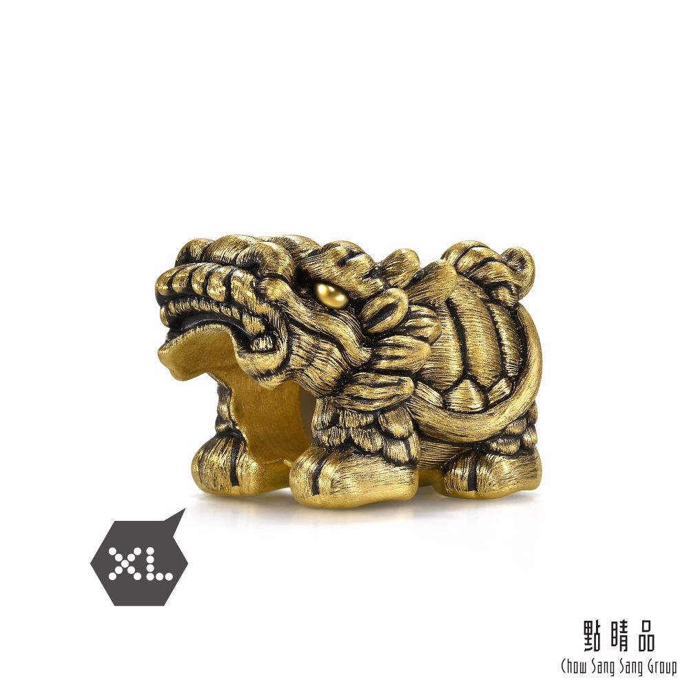 Chow Sang Sang Group 點睛品  Charme XL 龍龜神獸 黃金串珠