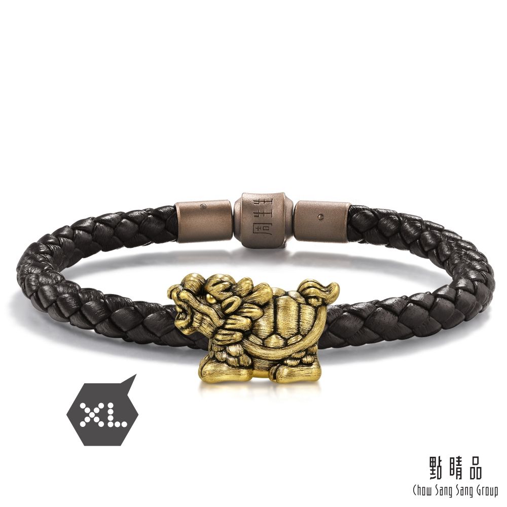 Chow Sang Sang Group 點睛品  Charme XL 龍龜神獸 黃金串珠